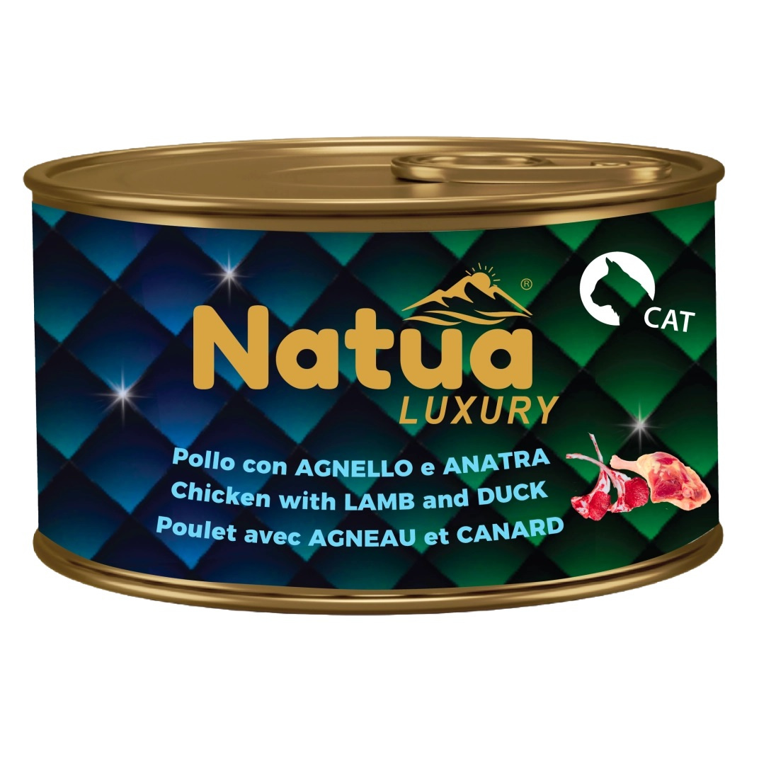Natua Luxury jagnięcina, kaczka, kurczak w galaretce adult 85 g