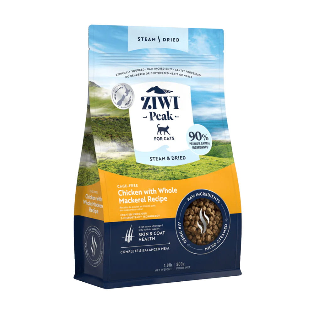 ZIWI Peak Steam & Dried kurczak, makrela 800 g
