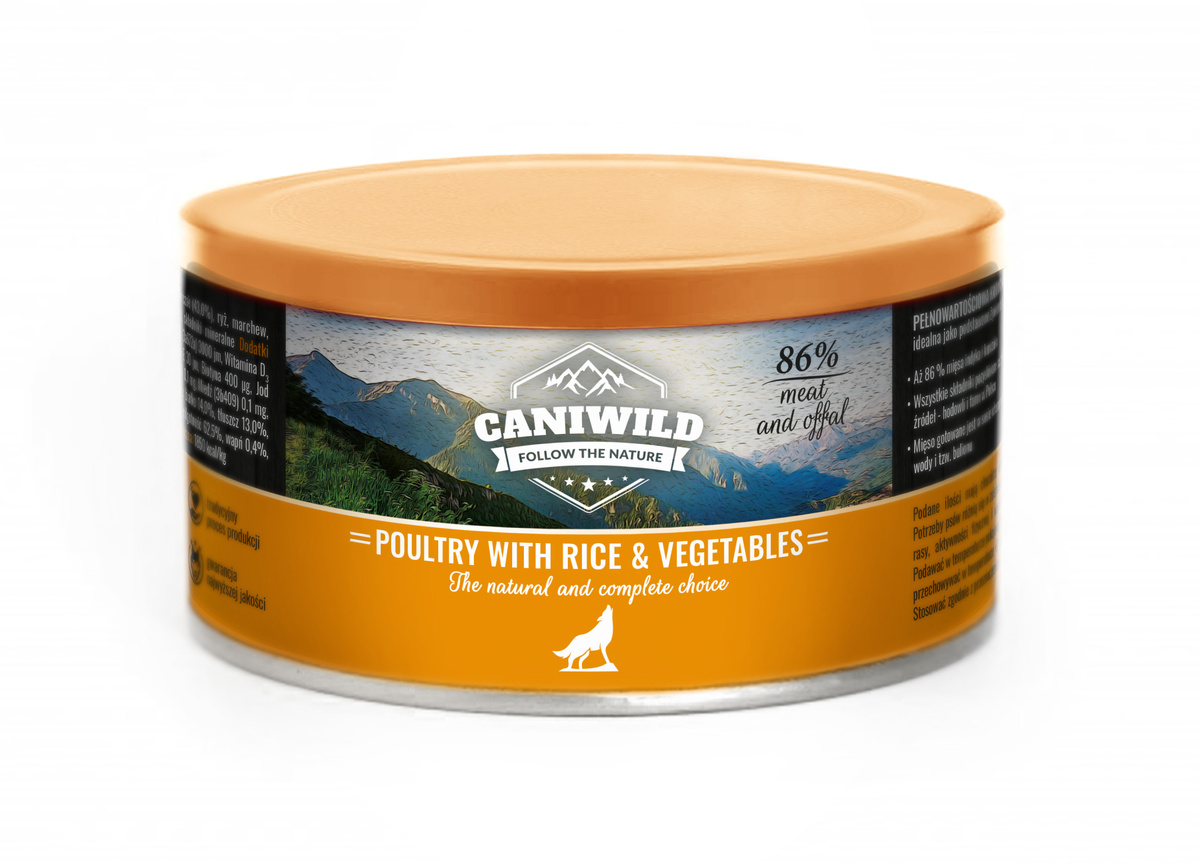 Caniwild indyk, kurczak 410 g