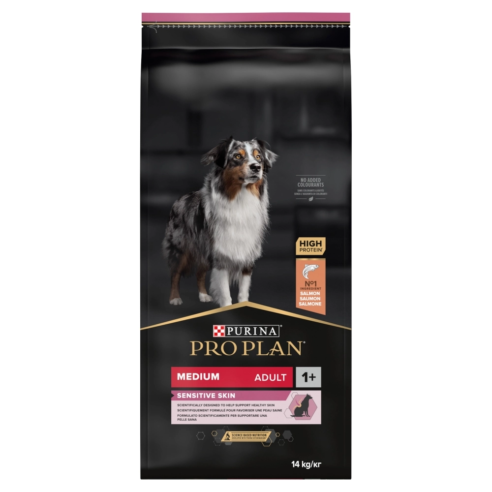 Purina Pro Plan łosoś adult średnie rasy 14 kg