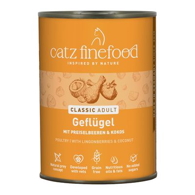 Catz Finefood drób 400 g × 12