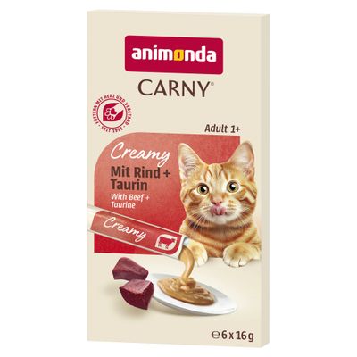 Animonda Carny wołowina pasztet adult 16 g × 6