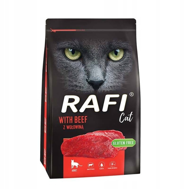 Rafi Cat wołowina 7 kg