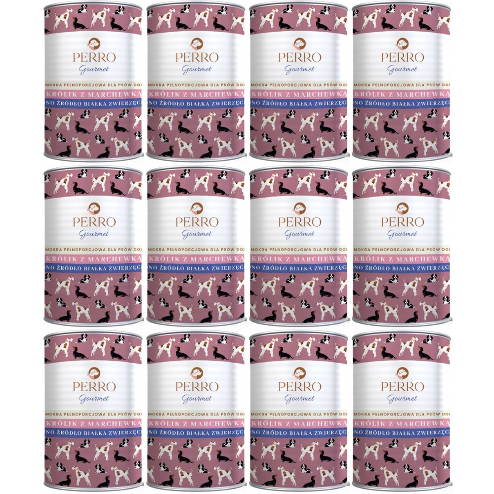 Perro Gourmet królik adult 400 g × 12
