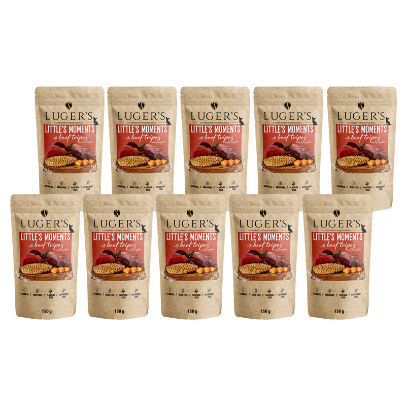 Luger's Little's Moments wołowina małe rasy 150 g × 10