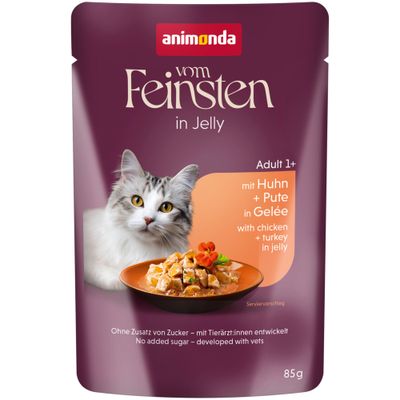 Animonda Vom Feinsten Mobility indyk, kurczak w galaretce adult 85 g × 24