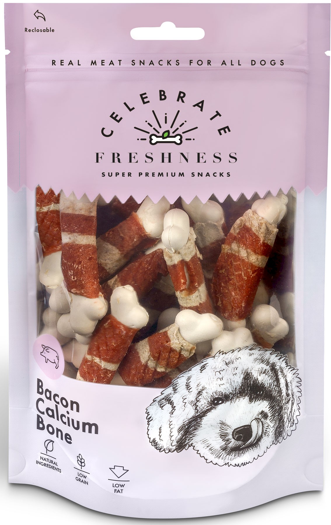 CELEBRATE FRESHNESS kostki wapienne z wieprzowiną 100 g