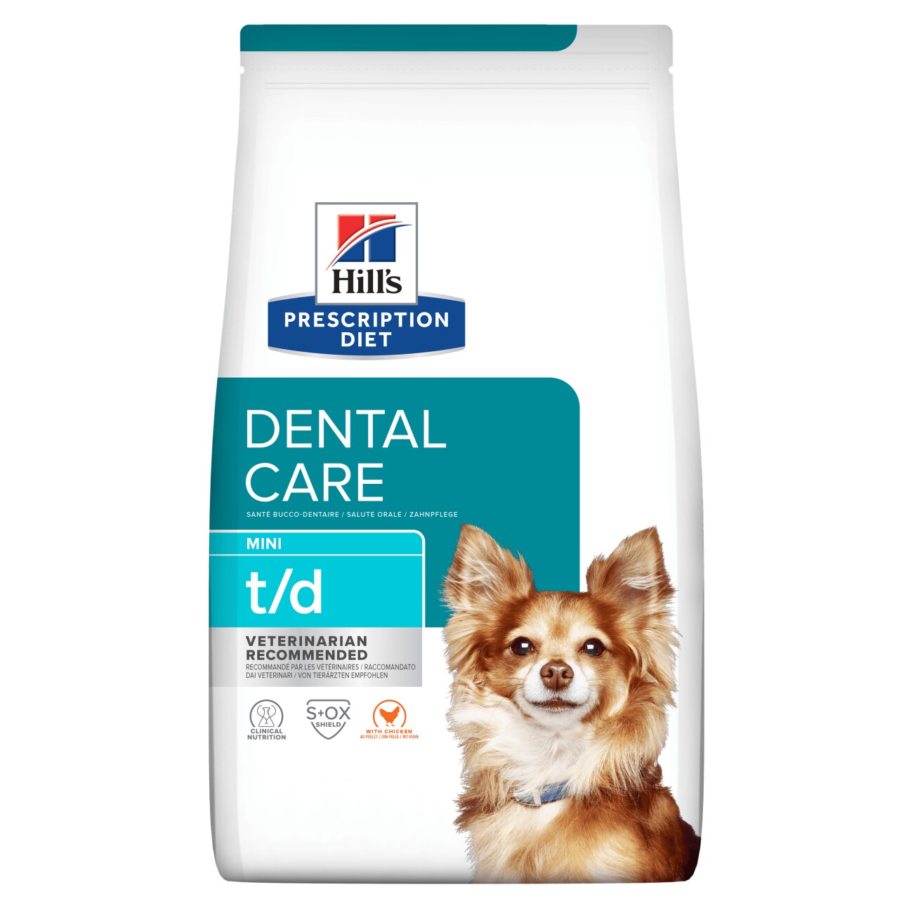 Hill's Prescription Diet t/d małe rasy 3 kg