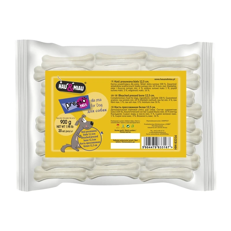 Hau&Miau wołowina średnie rasy 45 g × 20