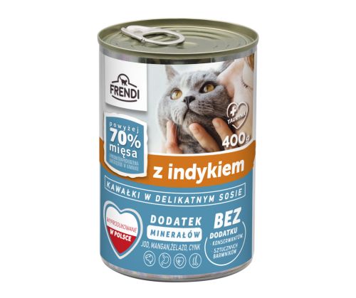 Frendi indyk w sosie adult 400 g