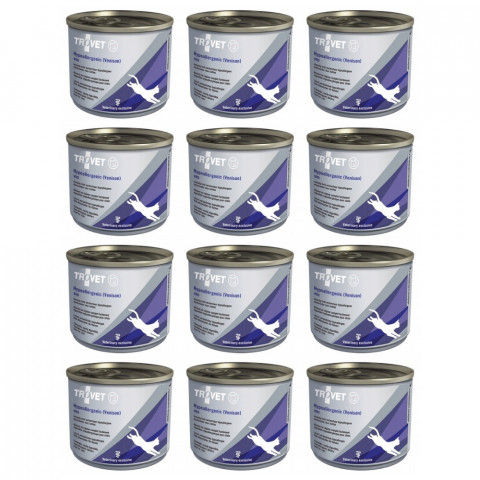 Trovet Hypoallergenic dziczyzna 200 g × 12