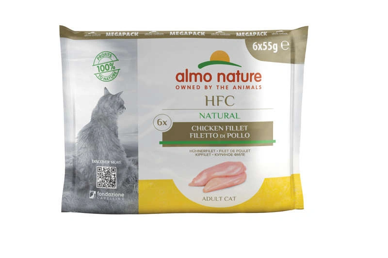 Almo Nature Hfc Natural kurczak w sosie adult 55 g × 6