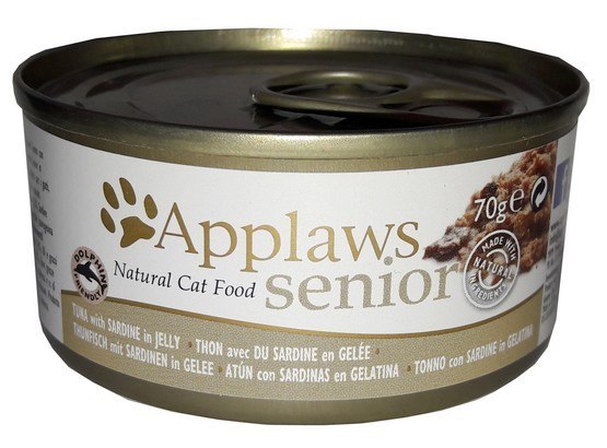 Applaws tuńczyk, sardynka senior 70 g