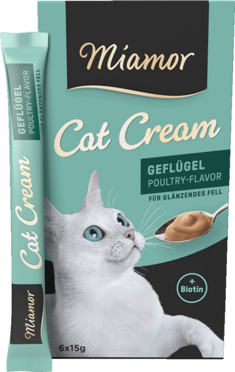 Miamor Cat Cream drób w sosie adult 15 g × 6