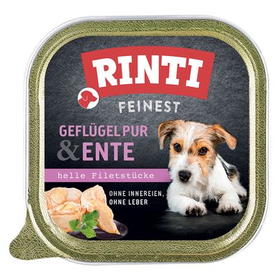 Rinti Feinest drób, kaczka adult 150 g × 11