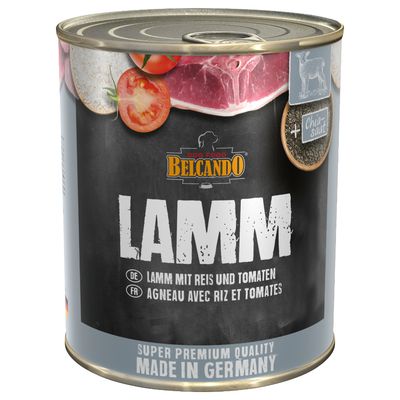 Belcando Super Premium jagnięcina adult 800 g × 6