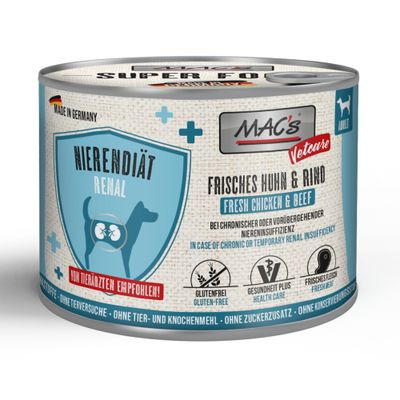 MAC's Vetcare kurczak, wołowina 200 g × 24