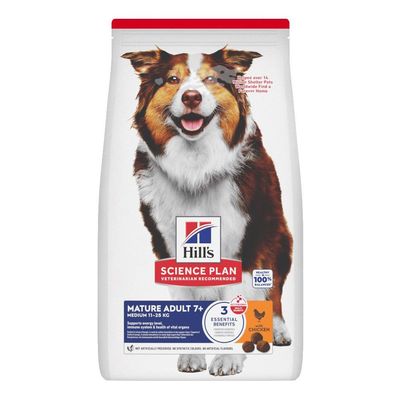 Hill's Science Plan kurczak senior dla średnich ras 14 kg × 2