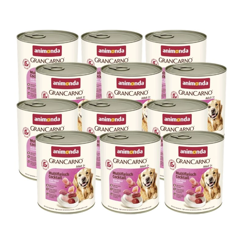 Animonda GranCarno koktajl mięsny adult 800 g × 12