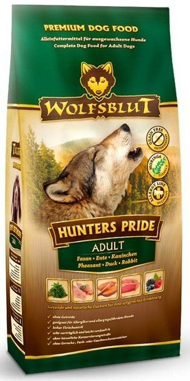 Wolfsblut Hunters Pride bażant, kaczka, królik adult 12,5 kg