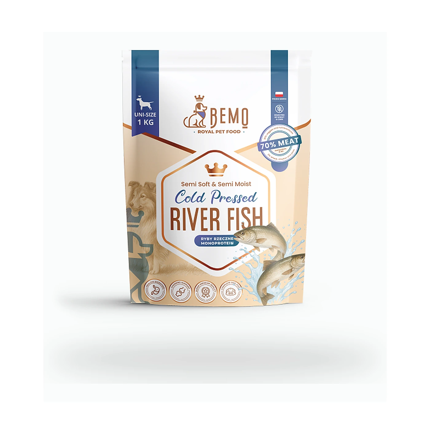 Bemo Cold Pressed ryby adult 1 kg