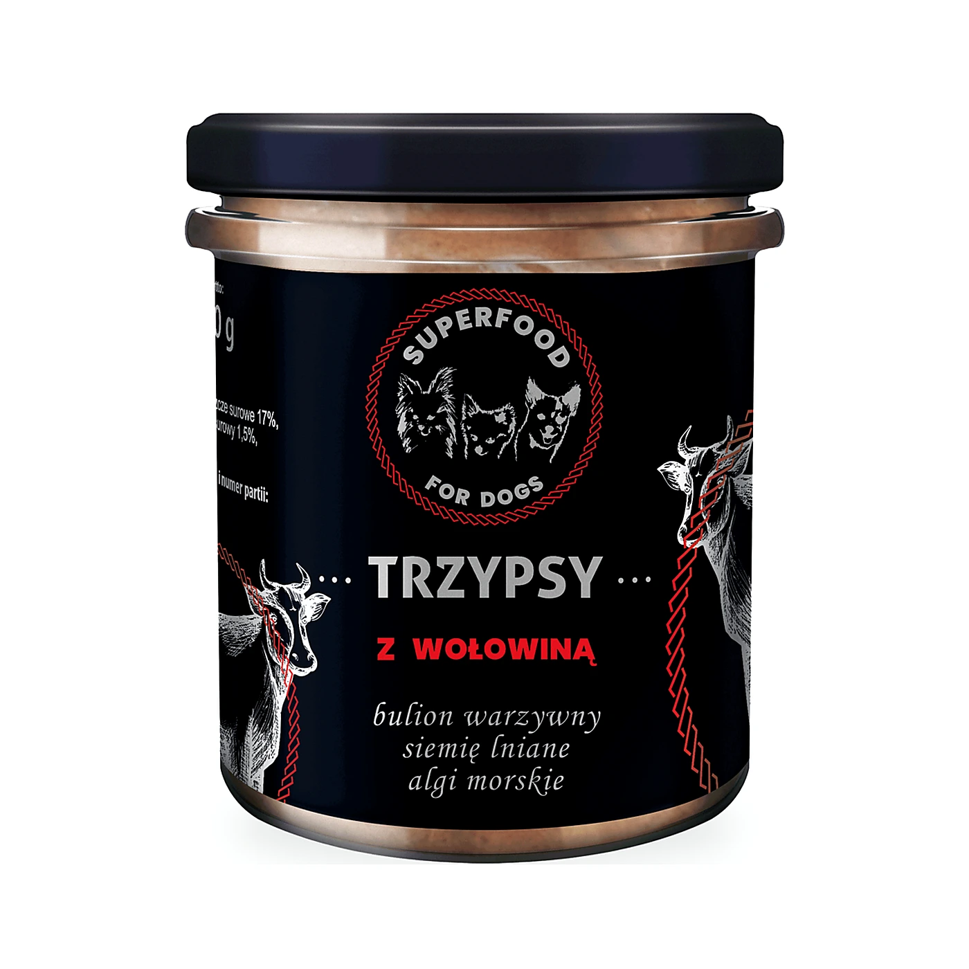 Trzy Psy Superfood wołowina 300 g