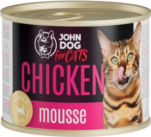 John Dog For Cats kurczak pasztet adult 200 g