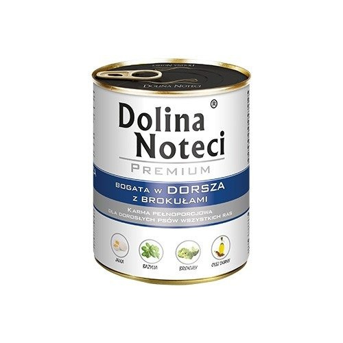 Dolina Noteci Premium dorsz z brokułami adult 400 g