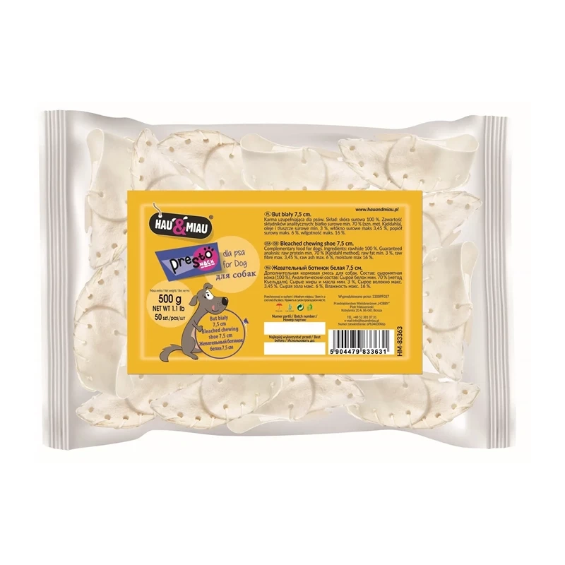 Hau&Miau but biały małe rasy 10 g × 50