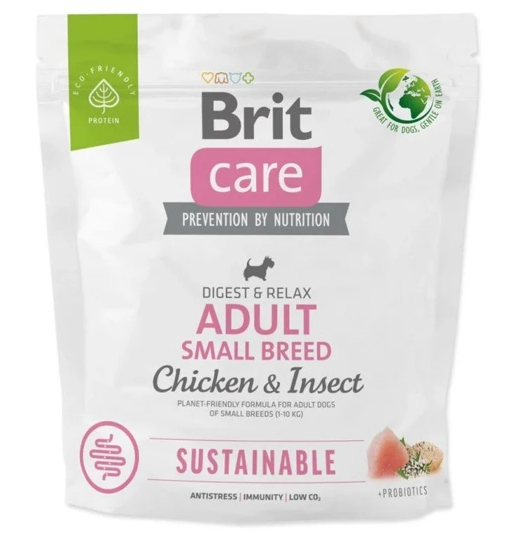 Brit Care kurczak, owady adult małe rasy 1 kg