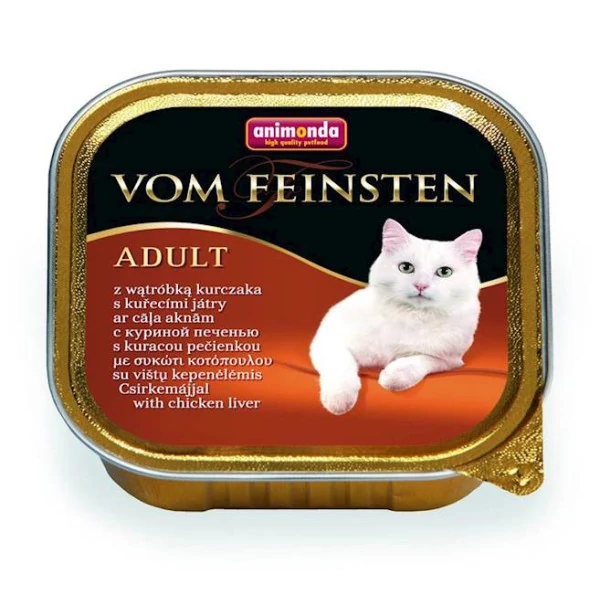 Animonda Vom Feinsten kurczak, wątróbka pasztet adult 100 g