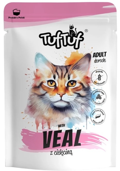 Tuf Tuf cielęcina pasztet adult 100 g