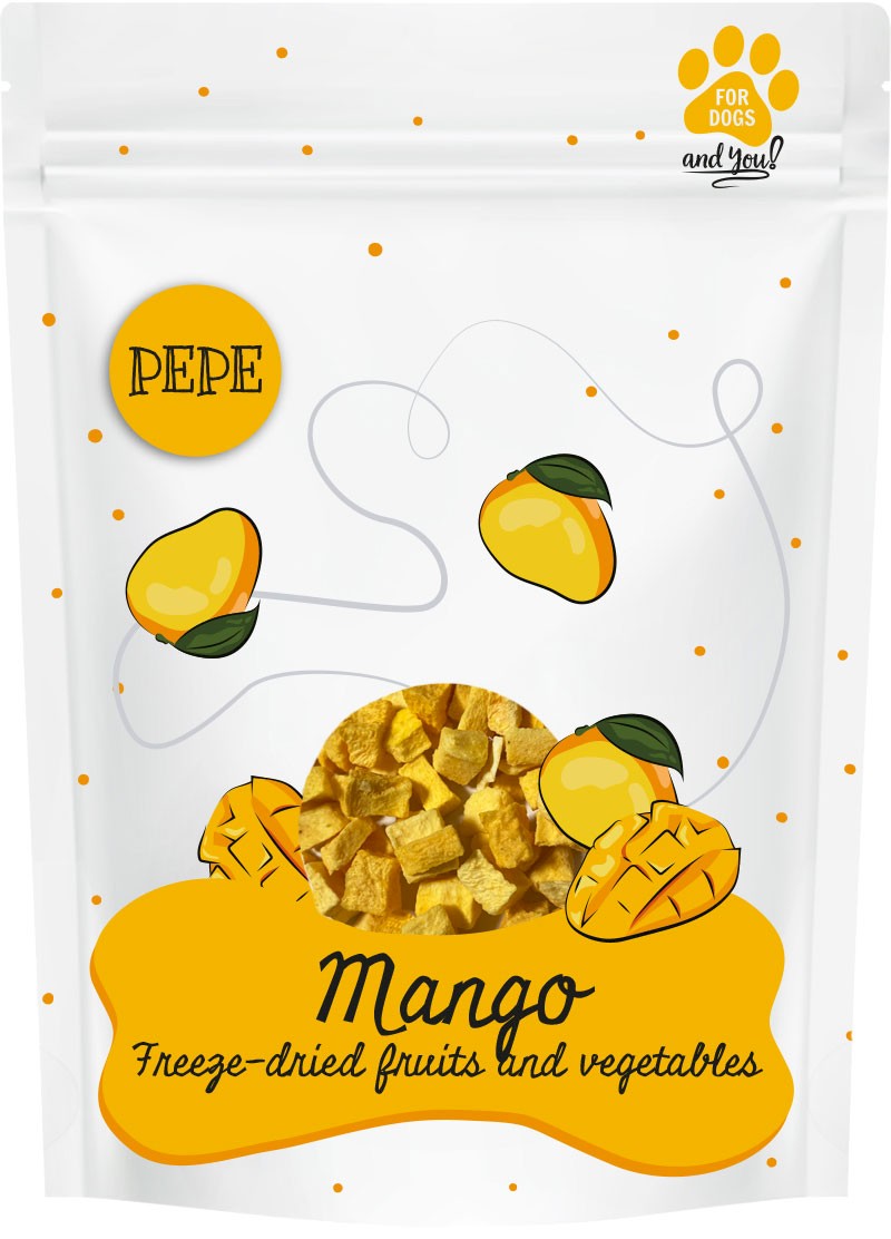 Paka Zwierzaka Pepe mango 20 g