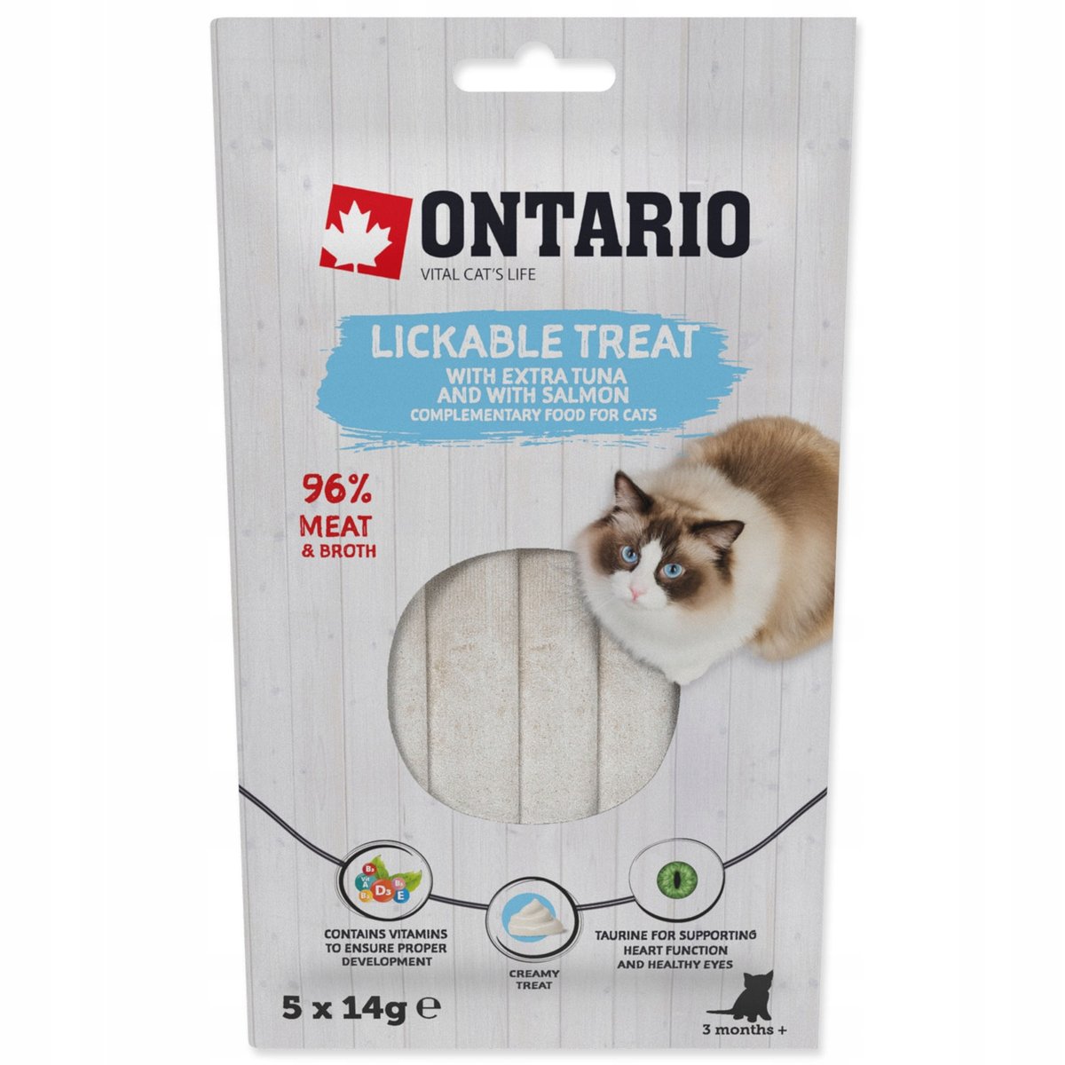 Ontario tuńczyk, łosoś 14 g × 5