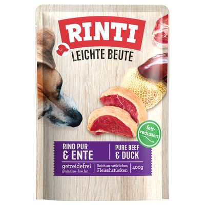 Rinti Leichte Beute kaczka, wołowina adult 400 g × 30