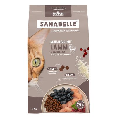 Sanabelle Digestive Sensitive jagnięcina adult 2 kg