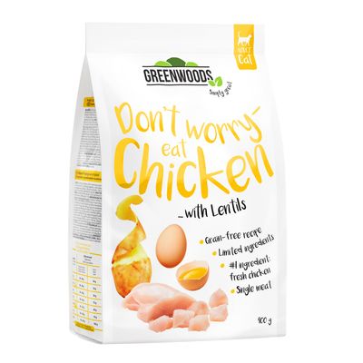 Greenwoods kurczak z soczewicą i ziemniakiem 400 g