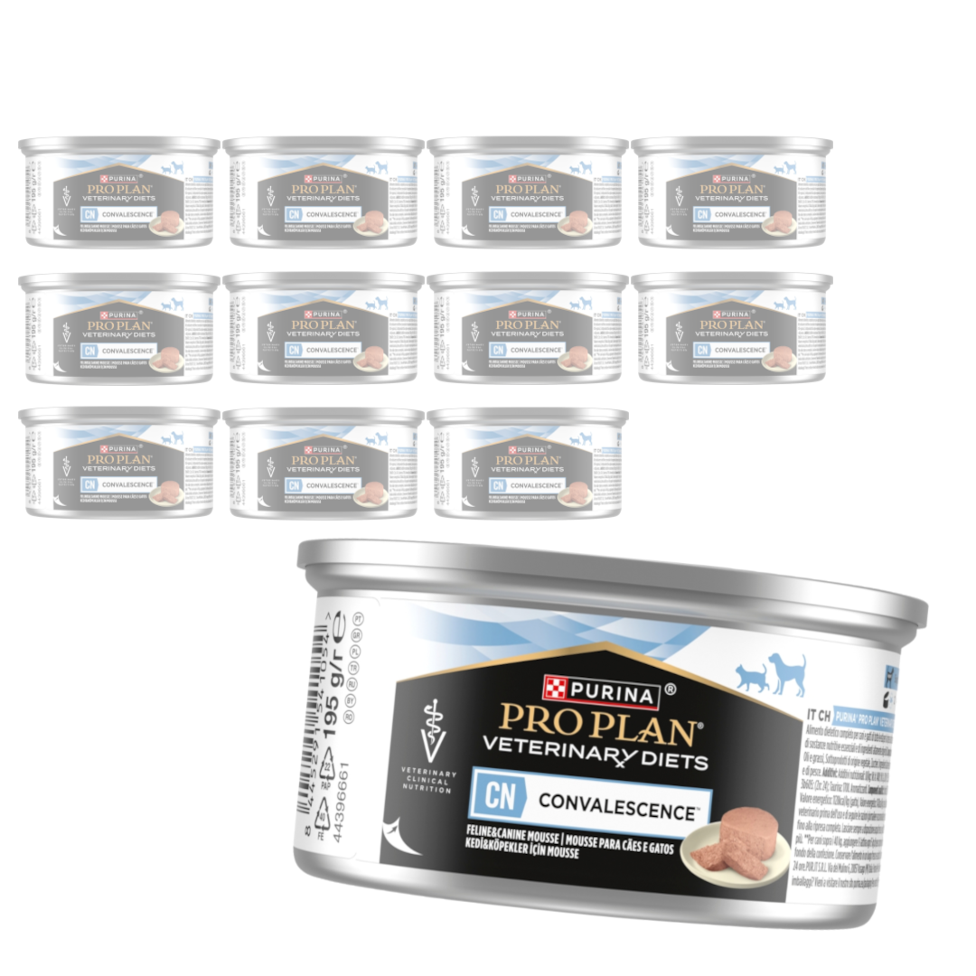 Purina Pro Plan Veterinary Diets wieprzowina, łosoś 195 g × 12