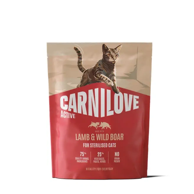 Carnilove Active Sterilised jagnięcina, dzik adult 400 g