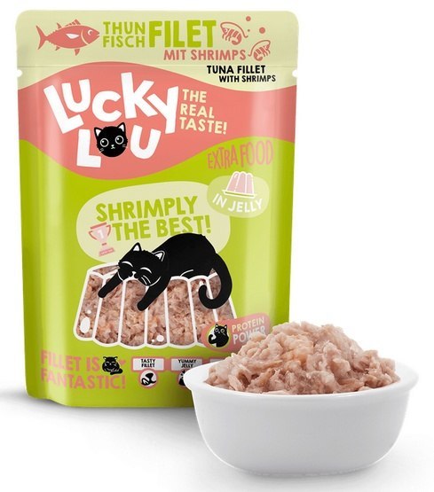 Lucky Lou Extrafood tuńczyk, krewetka 70 g