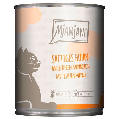 MjAMjAM kurczak z marchewką adult 800 g × 6