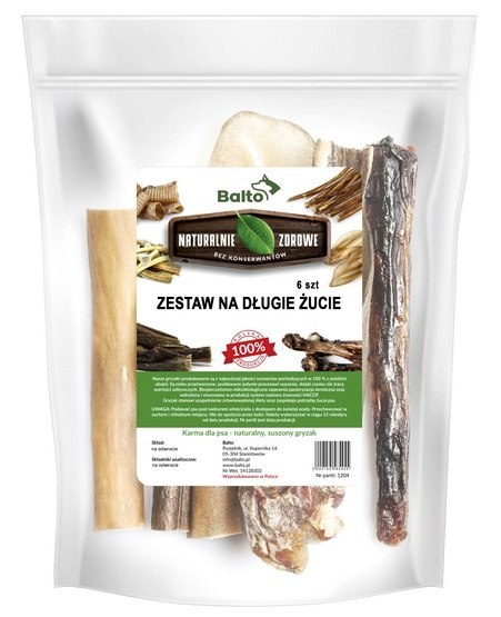 Balto dziczyzna, wołowina 42 g × 6