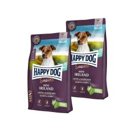 Happy Dog Sensible królik, łosoś adult małe rasy 4 kg × 2