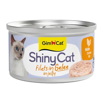 GimCat ShinyCat kurczak w galaretce adult 70 g × 6