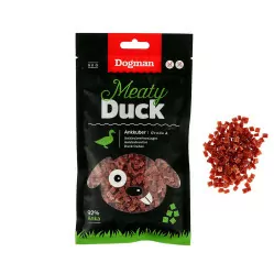 Dogman Dog Cubes kaczka 80 g