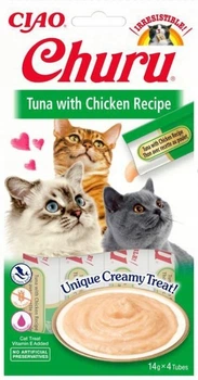 Inaba Churu tuńczyk z kurczakiem 14 g × 4