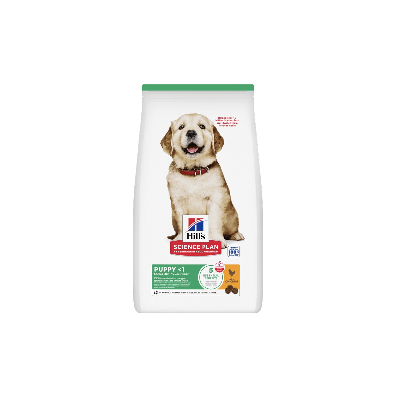 Hill's Science Plan kurczak puppy duże rasy 14.5 kg × 2