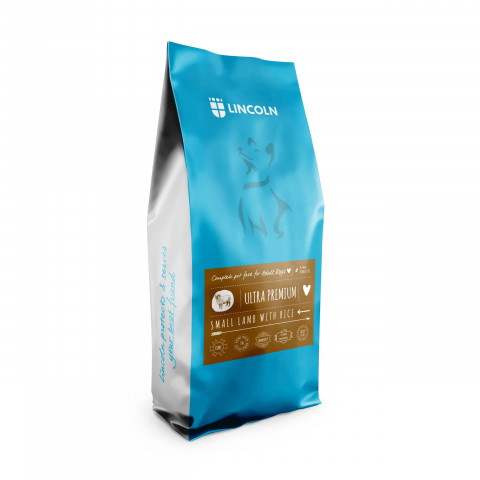 Lincoln Ultra Premium jagnięcina adult małe rasy 12 kg