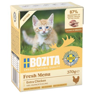 Bozita kurczak w sosie kitten 370 g × 6