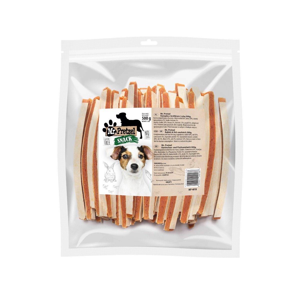Mr. Pretzel królik, ryba 500 g